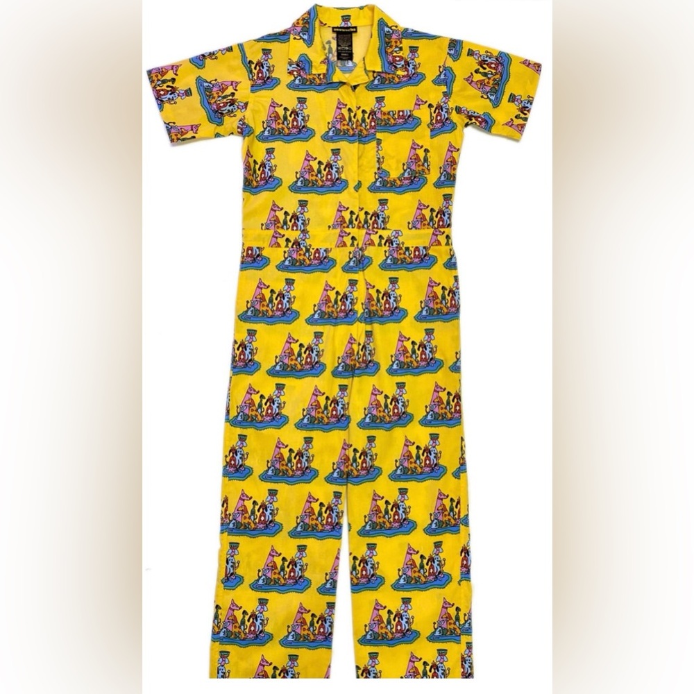 NOOWORKS jumpsuit dog party NEW WITH TAGS unisex Sz Large